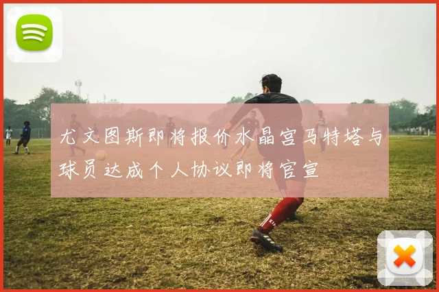 尤文图斯即将报价水晶宫马特塔与球员达成个人协议即将官宣